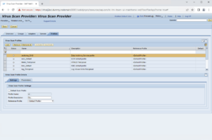 Virus Scan Profiles 